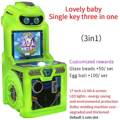 qualité Machine d'arcade verte créative essentielle pour le divertissement des enfants à la maison et dans les centres commerciaux usine